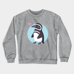 Cute Penguin Of Matching Pair Crewneck Sweatshirt